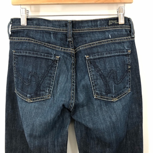 COH 26x35 Elson Straight Leg Jeans 0624 citizens of humanity dark blue - Picture 5 of 12